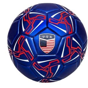 Patriotic Blue Soccer Ball without pump